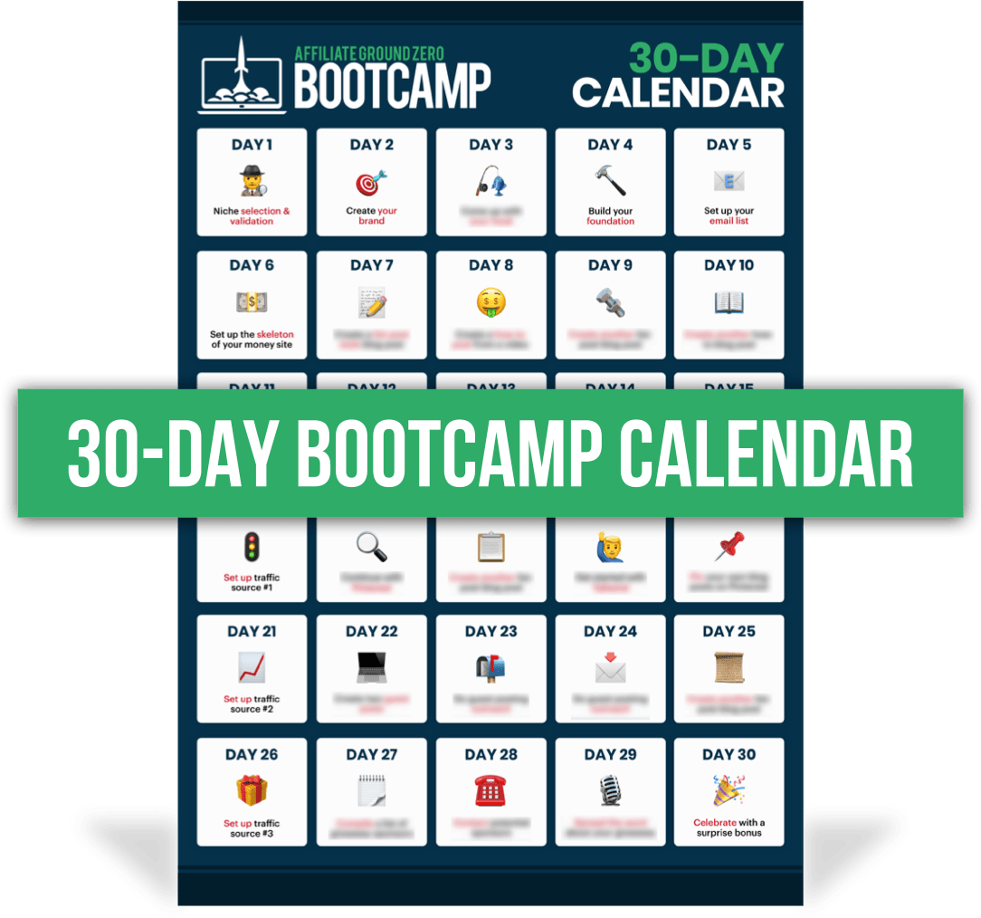 The Affiliate Ground Zero Bootcamp